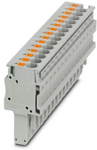Stecker, Anschlussart: Push-in- / S teckanschluss, Polzahl: 15, Quersch