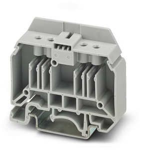 Endhalter, Breite: 13 mm, Länge: 53 3 mm, Farbe: grau