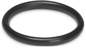Dichtring, Höhe: 1,5 mm, Farbe: sch warz