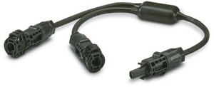 Photovoltaik-Y-Verteiler Sunclix 35A schwarz