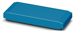 Tragschienengehäuse, Oberteil, gesc hlossen, Breite: 50 mm, Höhe: 122 mm, Ti