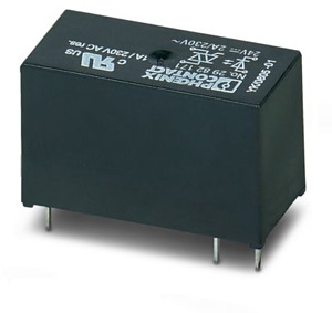 Miniaturoptokoppler 24V DC steckbar Ausgang 24-253V AC/2A