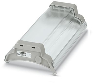 Abdeckprofil, optional plombierbar, Länge: 66,3 mm, Breite: 122,3 mm, H
