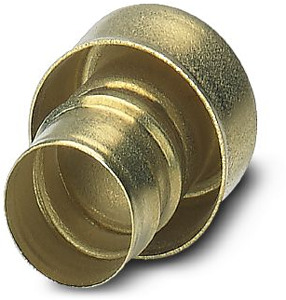 Endtüllen als Kabelschutz, aus Mess ing, für WP-STEEL PVC C