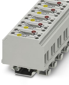Erdtrennklemme 0,5-1pol. Universalfuss b=22,5mm