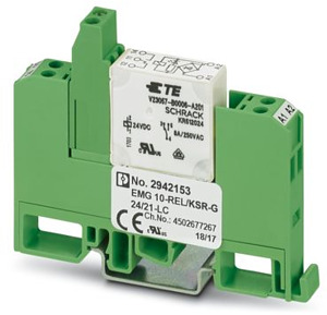 EMG-Relais-Modul 24V DC Kleinschaltrelais 1W
