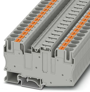 Trennklemme, Nennspannung: 500 V Nennstrom: 20 A, Anschlussart: Push-in-A