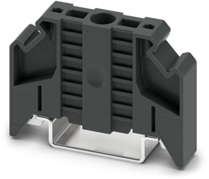 Endhalter, Breite: 9,5 mm, Höhe: 32 8 mm, Länge: 48,6 mm, Farbe: schwar