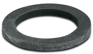 Flachdichtung, Höhe: 1,8 mm, Durchm esser: 29 mm, Farbe: schwarz