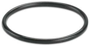 Dichtring, Höhe: 2 mm, Farbe: schwa rz