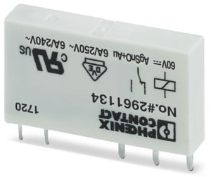 Miniaturrelais 60V DC steckbar 1 Wechsler Mehrlagenkont.