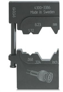 Gesenk, für Crimpfox-M, für Koaxial