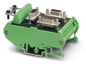 RS-485-T-Verteiler SUB-D-Stiftl.9pol.SUB-D-Buchsenl.
