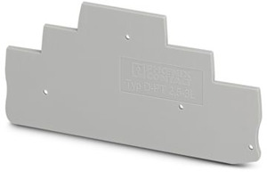 Deckel für Dreistock-Klemme 2,5qmm grau