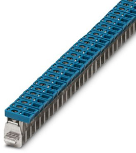 L/N/PE-Anschlussklemme 16qmm blau mit Isolierstoffkappe N