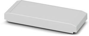 Tragschienengehäuse, Oberteil, gesc hlossen, Breite: 50 mm, Höhe: 122 mm, Ti