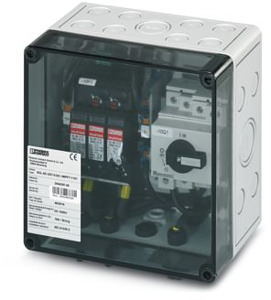 PV-Generatoranschlusskasten bis 1000 V DC zum Ansc