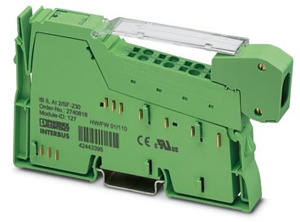 Eingabeklemme Inline analog
