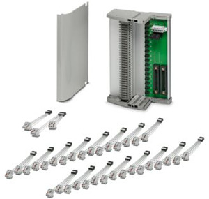Termination Carrier zur redundanten Anbindung von 16 MACX Analog Ex i-T