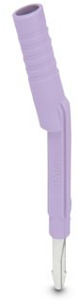 Prüfadapter, Farbe: violett