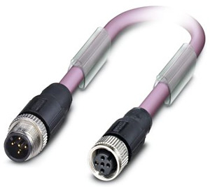Sensor-Aktor-Kabel 5pol. mit Stecker gerade M12