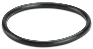 Dichtring, Höhe: 2,5 mm, Farbe: sch warz