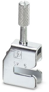 Schirmanschlussklemme Typ SK5 zur Schirmauflage auf Sammelschiene