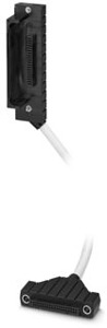 Rundkabel 5m m. 2 umspritzten 40-p. Federleisten