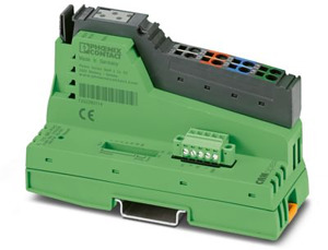 Inline, Buskoppler, CANopen<sup>®</ up>, MINI COMBICON, Übertragungsges