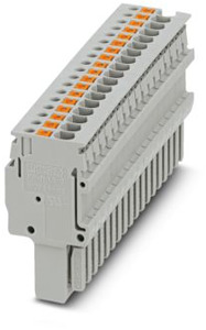 Stecker, Anschlussart: Push-in-Ans hluss, Anzahl der Anschlüsse: 18,