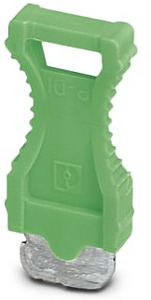 Trennstecker, Länge: 10,8 mm, Breit e: 3,5 mm, Höhe: 23,1 mm, Farbe: gr