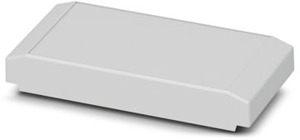 Tragschienengehäuse, Oberteil, gesc hlossen, Breite: 50 mm, Höhe: 100 mm, Ti
