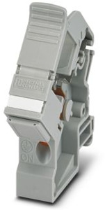 Tragschienenadapter, Bauform: Grund gehäuse mit Schirmung, Schutzart: I