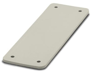 Abdeckplatte B 16 HEAVYCON grau 36x86mm