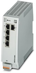 Managed Switch 2000, 5 RJ45-Ports 1 /100 MBit/s, Schutzart IP20
