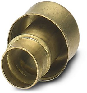 Endtüllen als Kabelschutz, aus Mess ing, für WP-STEEL PVC C