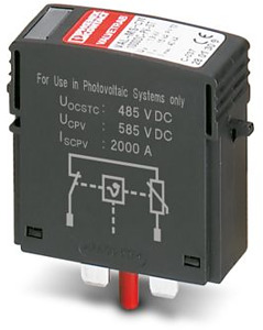 Ersatzstecker für PV-Ableiterkombin ationen der Produktfamilie VAL-MS 1