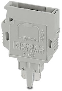 Bauelementenstecker 24x5,2x22mm grau