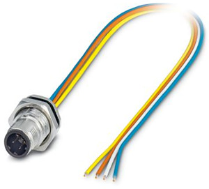 Bussystem-Einbaustecker, PROFINET, -polig, M12-SPEEDCON, D-kodiert, Hi