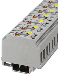 Erdtrennklemme 3,5-8pol. Universalfuss b=22,5mm
