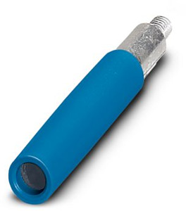 Prüfsteckerbuchse blau