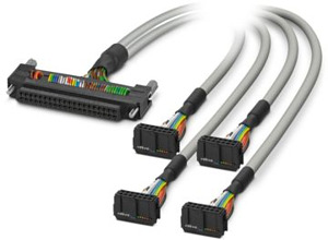 Rundkabel 1m konfekt. für 32 Kanäle an I/O-Karte