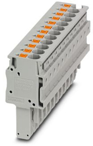 Stecker, Anschlussart: Push-in- / S teckanschluss, Polzahl: 12, Quersch