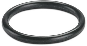 Dichtring, Höhe: 2 mm, Farbe: schwa rz