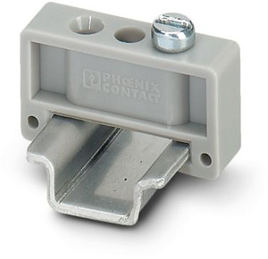 Endhalter für aufrastbare Minibandklemmen