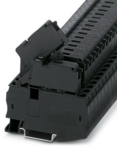 Sicherungsreihenklemme 10A Zugfederanschluss 0,08-6qmm 60V
