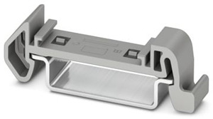 Tragschienenadapter, mit Endhalter unktion, Breite: 10,3 mm, Höhe: 1