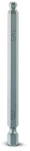 Schraub-Bit Sechskant mit Kugelkopf E6,3-1/4Z Antrieb, Grösse: Hex