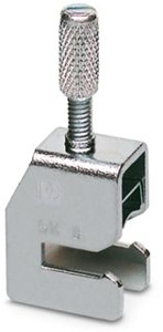 Schirmanschlussklemme d=8mm zur Schirmauflage auf Sammelschiene