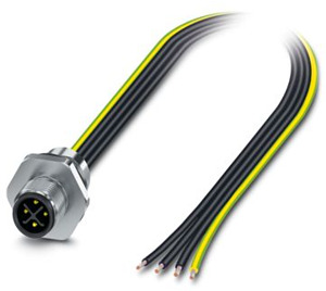 SACC-E-M12MSS-4P-M16XL/0,5 PE
